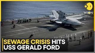 USS Gerald Ford Aircraft Carrier Readiness Questioned Amid Technical Failures | WION NEWS
