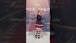 When Disney Meets Anime 🌹 | Twisted Wonderland Screening at Walt Disney Studios 🎬✨