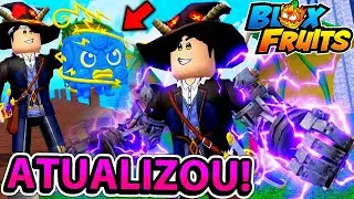 ATUALIZOU DO NADA BLOX FRUITS E FRUTA DO MAGNETISMO É REAL!