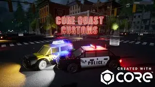 Speed Build - Modeling/Kitbashing in Core Engine - Cars - Free Asset!