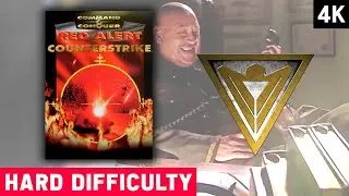 Red Alert Counterstrike Remastered 4K - Allies Mission 1: Crackdown - Hard Difficulty