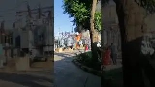 132 kv transformer garden Town Lahore Fire 🔥🔥