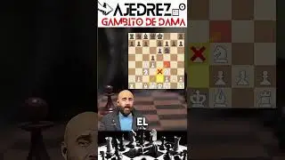 C&oacute;mo jugar el Gambito de Dama en el ajedrez 😎♟️🔥 #Ajedrez #GambitoDeDama #EstrategiaDeAjedrez