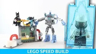 LEGO BATMAN Movie Mr. Freeze Ice Attack | Speed Build