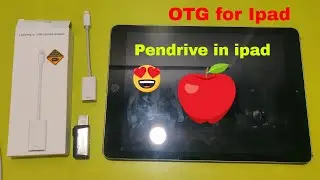 How to use USB drives with an iPad/iPhone | Lightning to USB Camera Adapter | Pen Drive or USB Drive