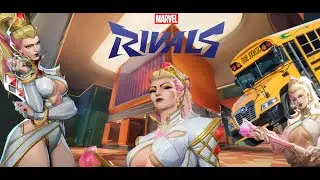 Marvel Rivals Emma Frost Queen of Diamonds Skin Museum of Contemplation Map Quick Play Gameplay