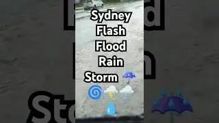 Sydney Weather Chaos: Storm, Flash Flooding, Hail, Wind & Sunshine 🌧️☀️ | Extreme Weather Alert!