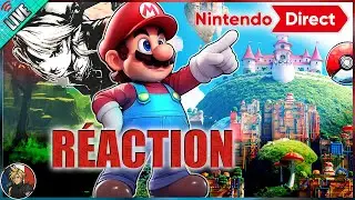 R&Eacute;ACTION Nintendo Direct - ENFIN des JEUX pour la SWITCH 2 ?! #nintendodirect