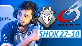 🇫🇷 shox 27-10 / G2 vs compLexity - Dust2 / cs_summit 3
