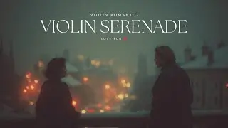 Violin Serenade Romantic - Winter Mood November & City Lights Love Story