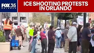 Orlando officials react: ICE Protests break out in Downtown Orlando