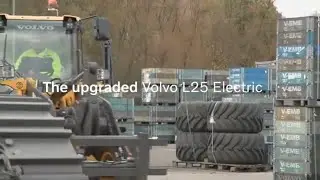 The upgraded Volvo L25 Electric