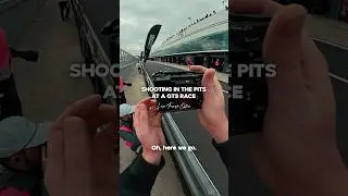 Shooting In Pit Lane At A GT3 Race - POV Car Photography (Sony a6700 + Sigma 18-50mm)