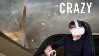 The Most DANGEROUS VR Flight Simulator - Flight 74