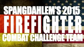 Spangdahlem's 2015 Firefighter Combat Challenge Team