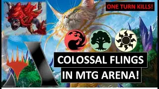 IKORIA LAIR OF BEHEMOTHS: COLOSSIFICATION FLING COMBO! MOST FUN DECK IN STANDARD!