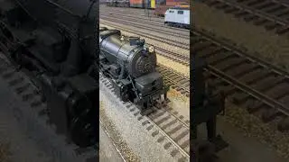 PRR I1sa 2-10-0 Hippo #4326 Fires Up To Take Over For PRR K4S #646 On The Freight