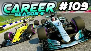 DRAMA STRIKES IN THE LAST LAPS - F1 2017 Career Mode Part 109