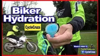 Biker Water Hydration Bladder for Backpack  (Summer Motorcycle Gear)