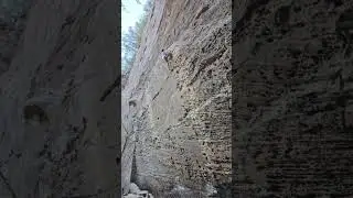 Weekend Whipper! Drop from the top, Scar Tissue 12a. #rockclimbing #redrivergorge #whipper