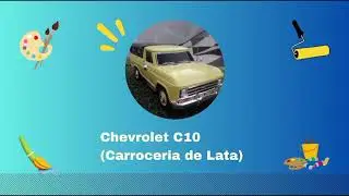 Chevrolet C10: A transforma&ccedil;&atilde;o de uma VIRANEIO da Diverplas para uma C10.