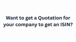 Need an ISIN? Here&rsquo;s How to Get an Instant Quote Online | MyShareholding