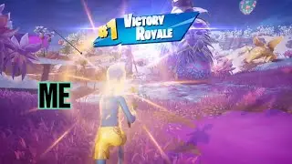 FIRST WIN ON FORTNITE USING KB&M #fortnite #gameplay #funny