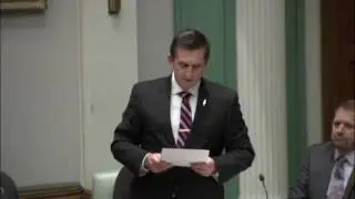 Member for Lewisporte-Twillingate - Mr. Derek Bennett - Dec 8 2016
