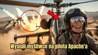Wysłali myśliwce na pilota Apache'a – usłyszeli śmiech, zanim zostali zniszczeni.