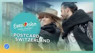 Postcard of ZiBBZ from Switzerland - Eurovision 2018