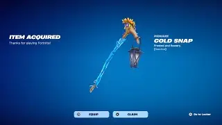 COLD SNAP PICKAXE RETURN RELEASE DATE IN FORTNITE ITEM SHOP 2026! 