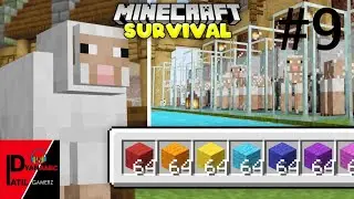 Minecraft Survival part 9 | Auto Wool Farm & Unlimited Colors! 🎮🔥#Minecraft #viralvideo #indiangamer