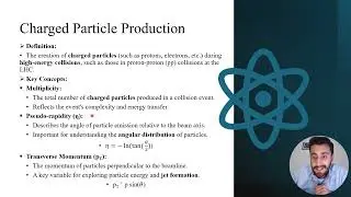 Charged Particle Production || Physicist Hammad Shaukat