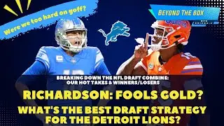 🚨 NFL Combine Fallout: Detroit Lions Draft Strategy, Hot Takes, and Reactions with A.J. and Eric! 🚨