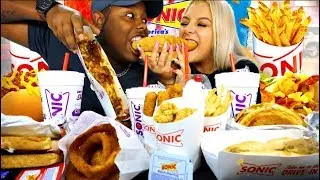 Sonic Mukbang (After Not Having It For Years)🌭🍔🍟