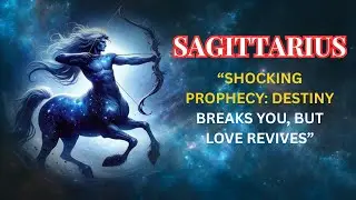 ''SHOCKING SAGITTARIUS PROPHECY; DESTINY BREAKS YOU BUT LOVE REVIVES'' #Sagittarius #ZodiacWarning