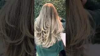Corte repicado sem marca&ccedil;&otilde;es #balayage #hair #cabeloslindo #hairstyle #deustemumapalavrapravoce #ver