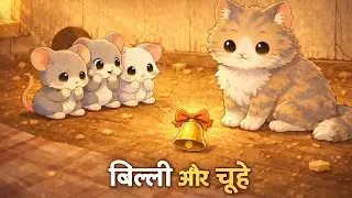 🐱🐭 बिल्ली और चूहे | पंचतंत्र की कहानियाँ | Panchatantra Stories| Bedtime Stories for Kids| Moral Lok