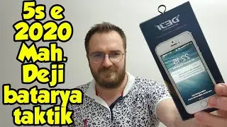 İphone 5s e 2020 mah. lik mucize batarya dejiyi taktık...DIY