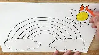 HOW TO DRAW A RAINBOW