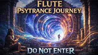 ENTER THE PORTAL | A Flute Psytrance Visual Journey #music