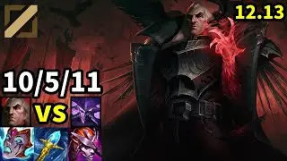 Swain Mid vs Kassadin - KR Master | Patch 12.13