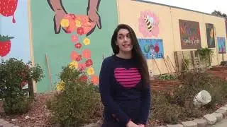 Laura Williamson is thankful for the wonderful garden