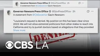 Newsom denies Louisiana's request to extradite doctor who mailed abortion pills