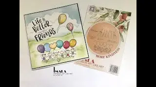 Imala More Kindness Stamp Set Demo