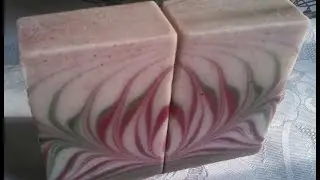 MAKING Modified Taiwan Circling Swirl/Heart Swirl ~ By ~ Misty Springs Bath & Body LLC