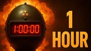 1 Hour Countdown Timer with Alarm | 1 Hour Timer