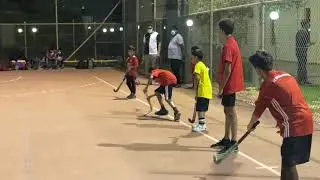 JHC Academy | Warmup exercise followed by few basic Hockey Drills