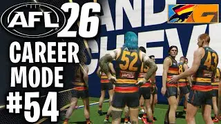 CROWS VS GWS GIANTS | AFL 26 MY CAREER MODE GAME 52 | ADELAIDE VS WESTERN BULLDOGS #AFL26 #AFL  