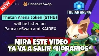 Como comprar THG, Thetan Arena en pancake swap? como entrar en Thetan Arena